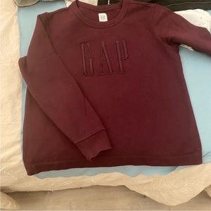 Gap Maroon sweatshirt- medium- like new
